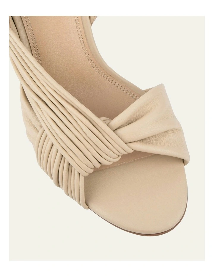 Lucky High Heel Sandals in Sand image 4