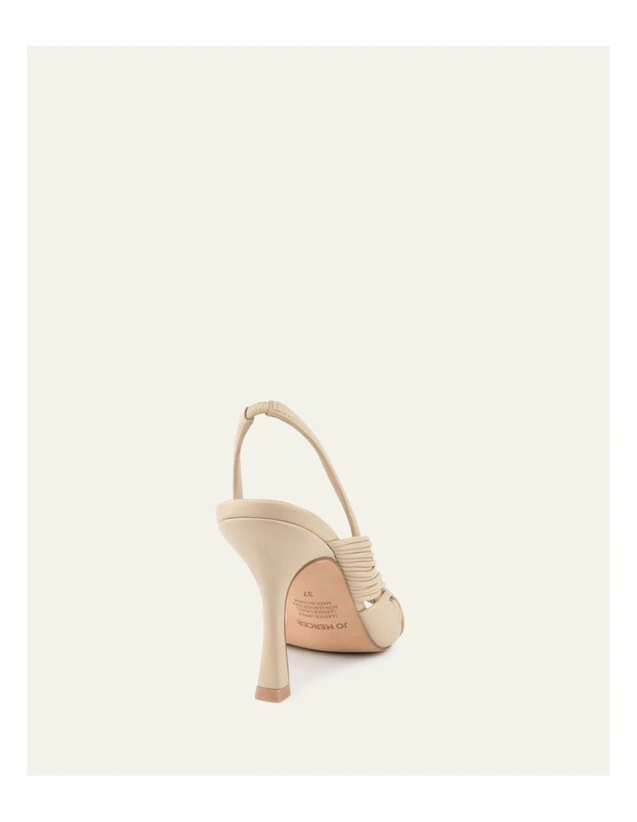 Lucky High Heel Sandals in Sand image 5