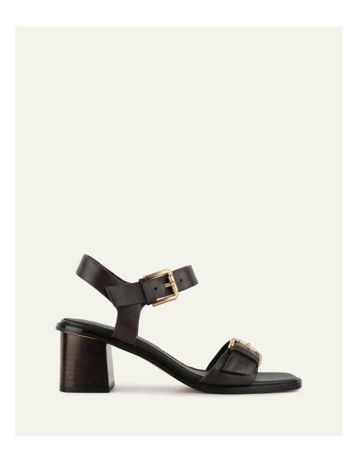 Winona Mid Heel Sandals in Cacao image 1