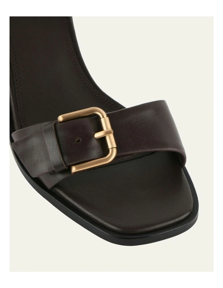 Winona Mid Heel Sandals in Cacao image 4