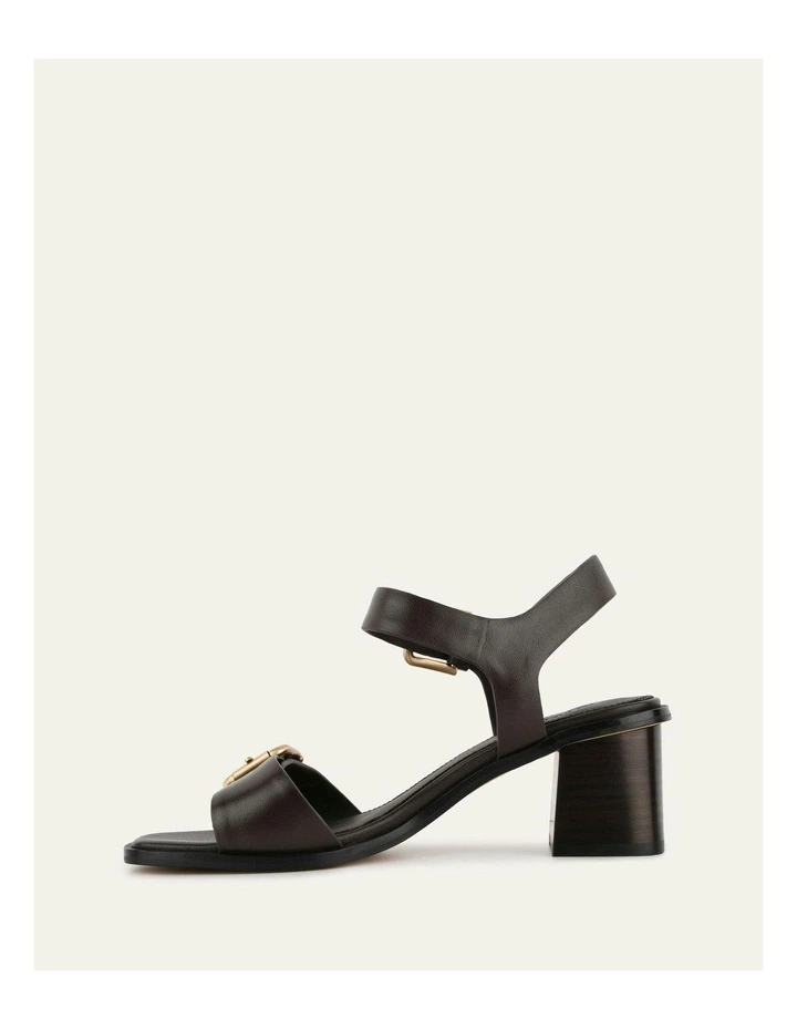 Winona Mid Heel Sandals in Cacao image 6
