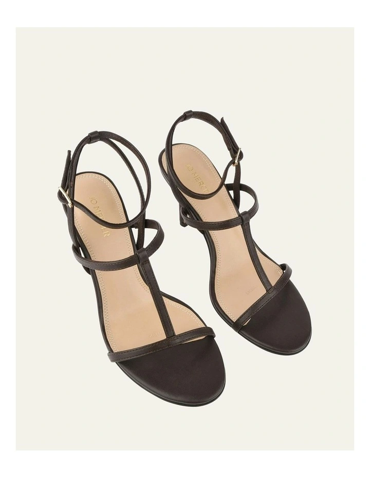 Lacey High Heel Sandals in Cacao image 4