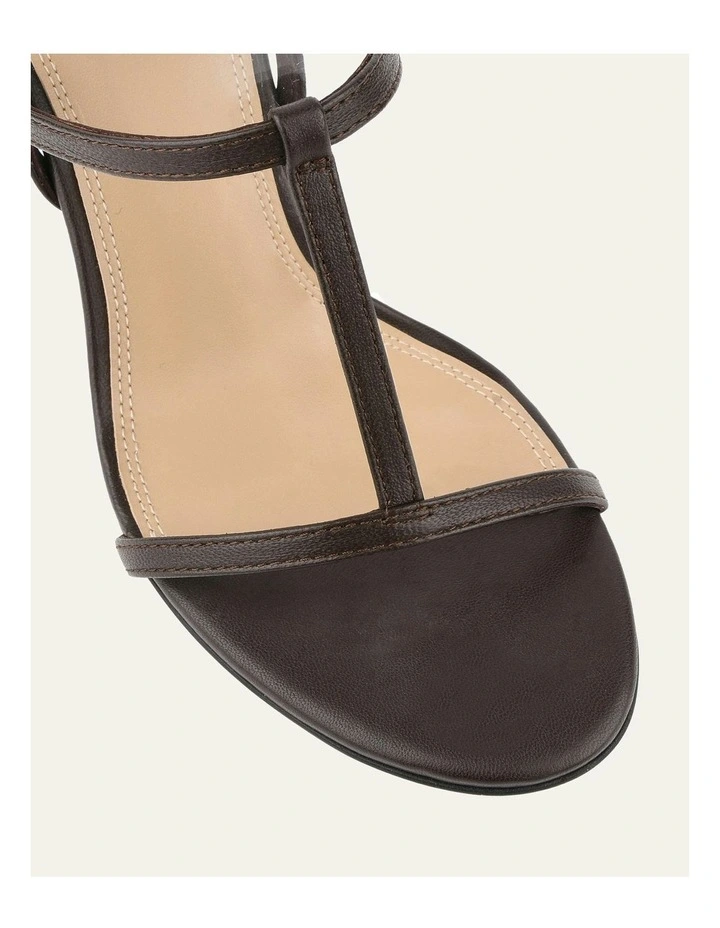 Lacey High Heel Sandals in Cacao image 5