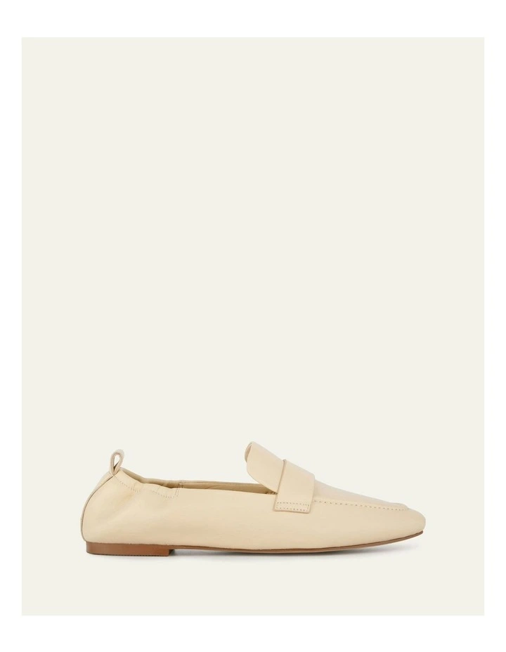 Bowen Leather Loafers in Butter image 1