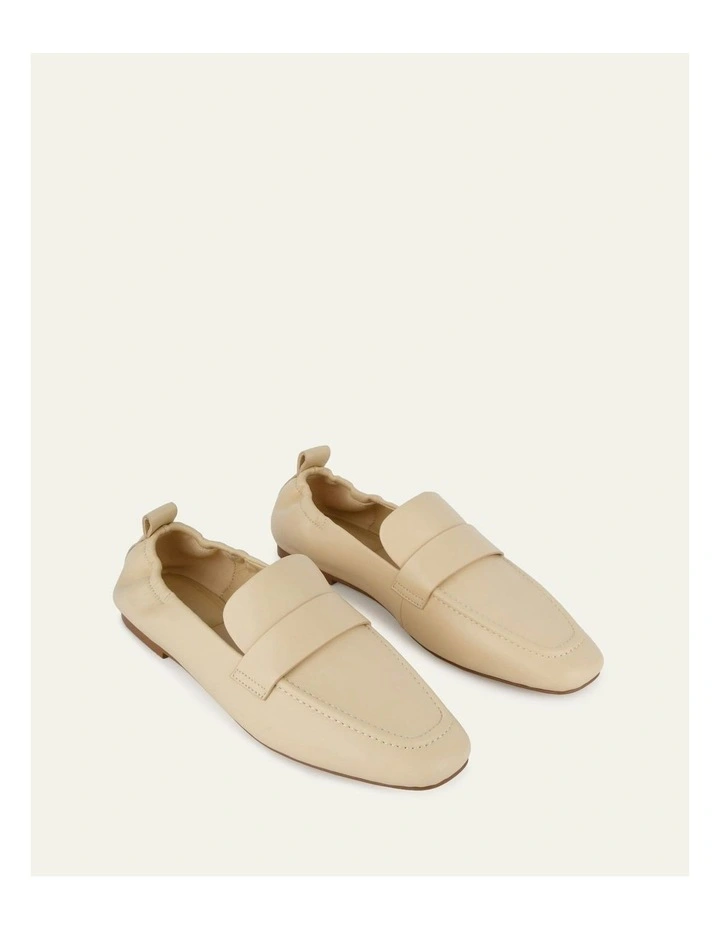 Bowen Leather Loafers in Butter image 3