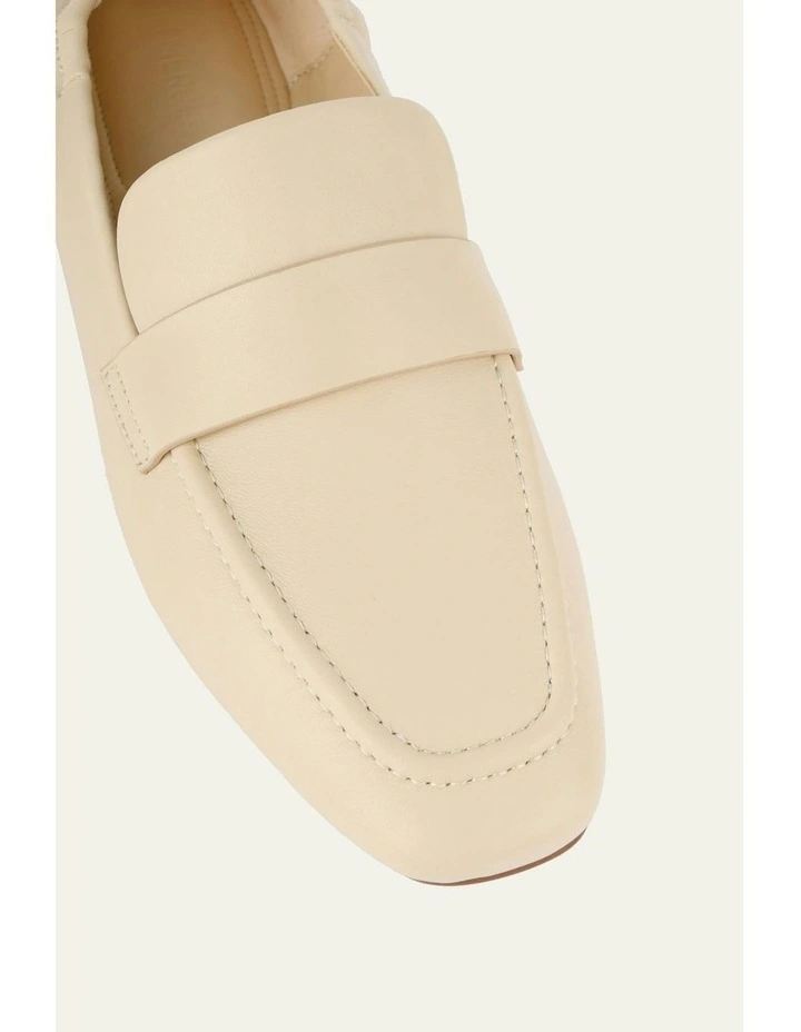 Bowen Leather Loafers in Butter image 4