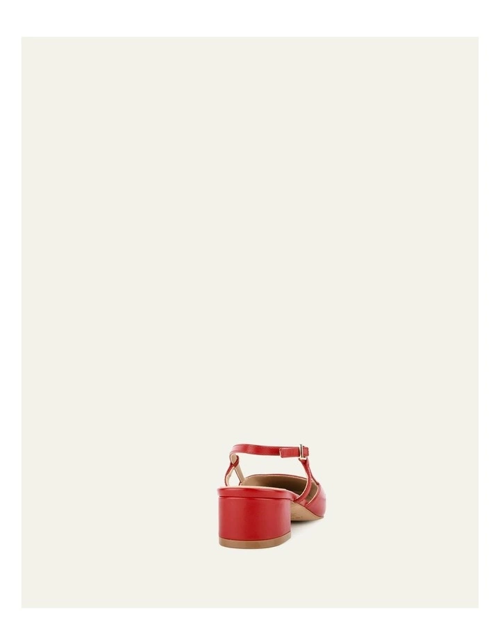 Francesca Low Heels in Red image 4