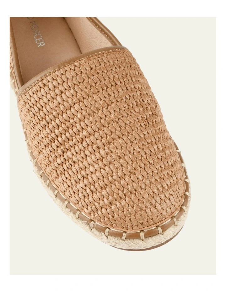Oakley Loafers Raffia in Tan image 4