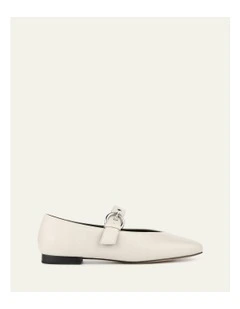 Annabelle Casual Flats in Bone