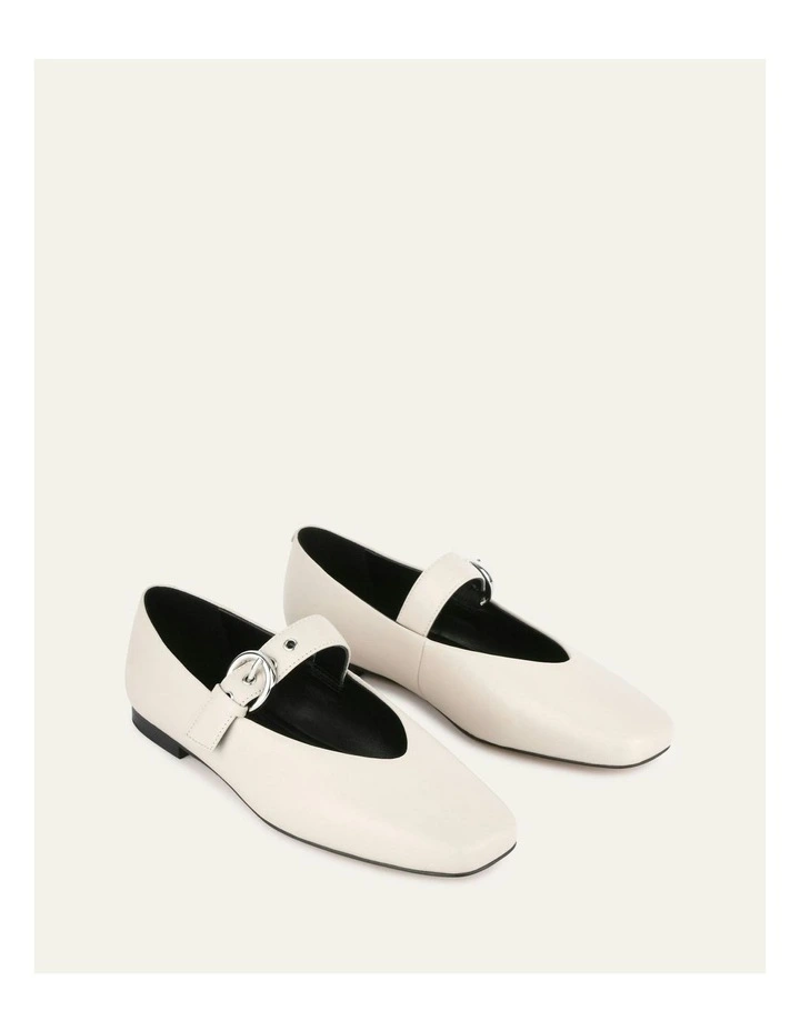 Annabelle Casual Flats in Bone image 3