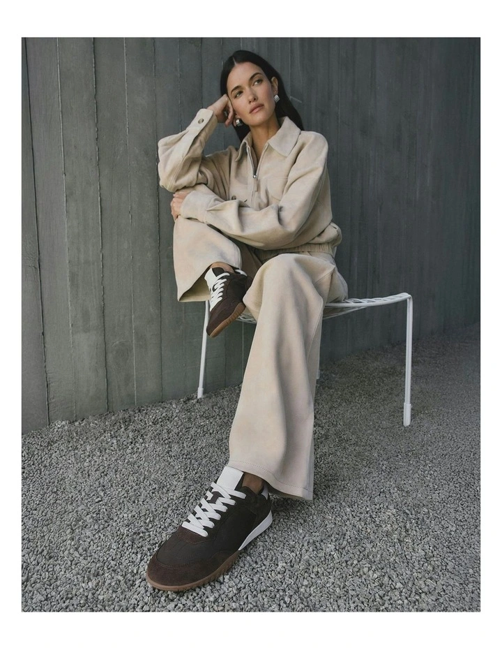 Greta Sneakers in Chocolate image 2