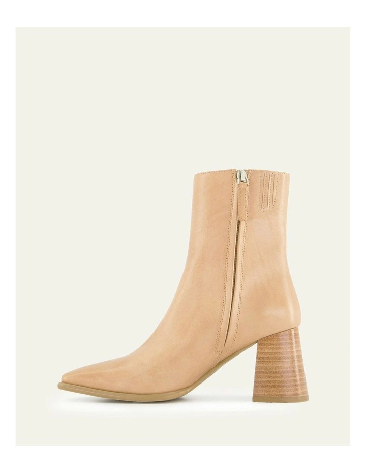 Iggy Mid Ankle Boots in Tan image 5