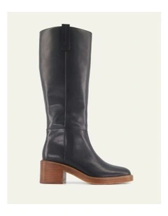Rio Knee Boots in Black