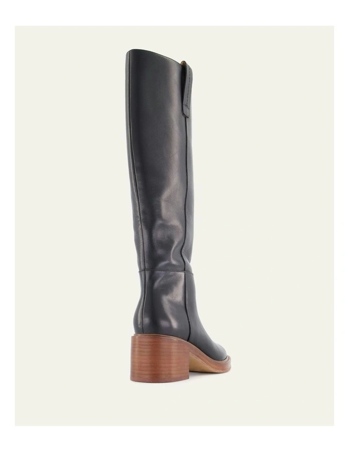 Rio Knee Boots in Black image 4