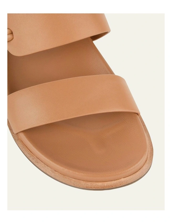 Hayes Flat Sandals in Brown image 4