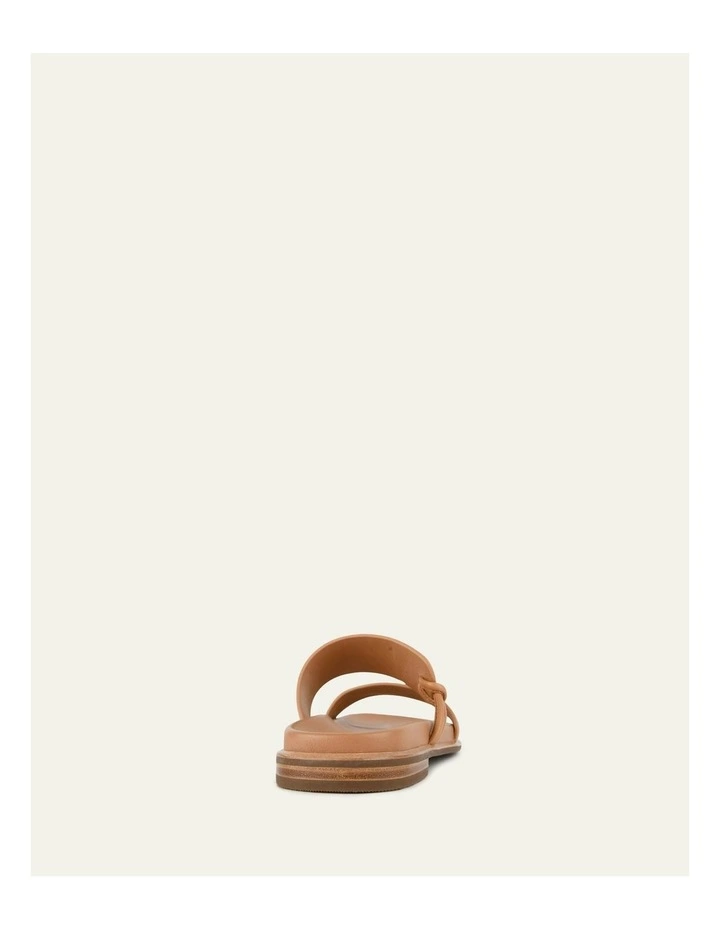 Hayes Flat Sandals in Brown image 5