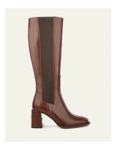 Divine Knee Boots in Dark Chocolate