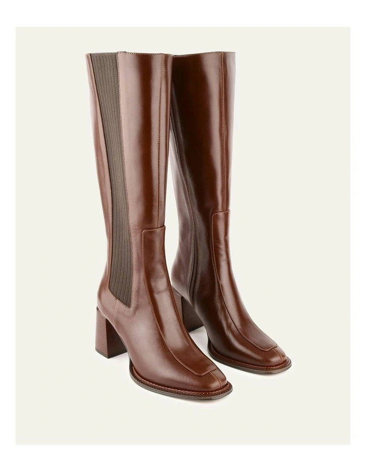 Divine Knee Boots in Dark Chocolate image 3
