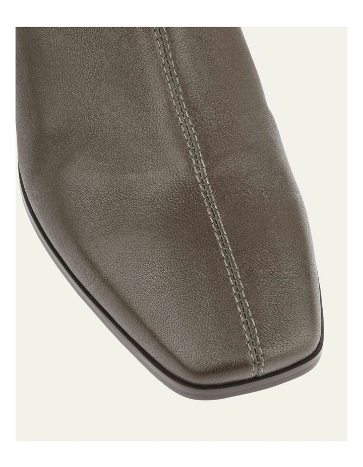 Quince Mid Ankle Boots in Dark Olive image 4