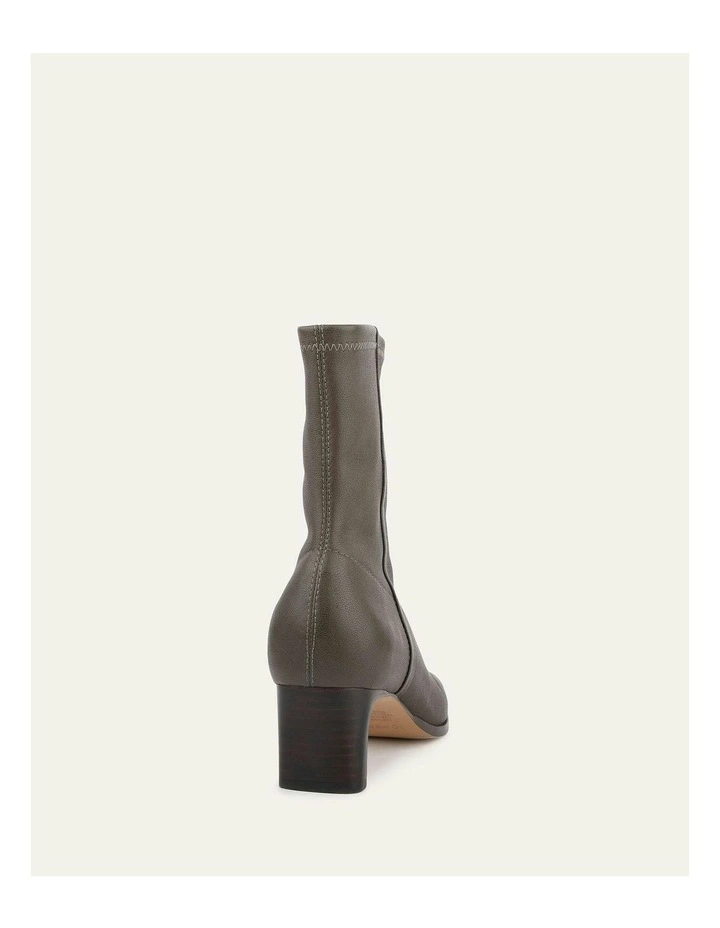 Quince Mid Ankle Boots in Dark Olive image 5