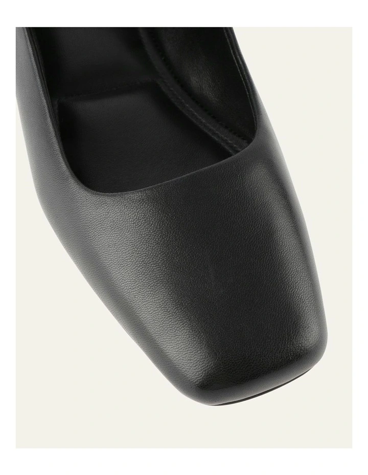 Leather Avery Casual Flats in Black image 4