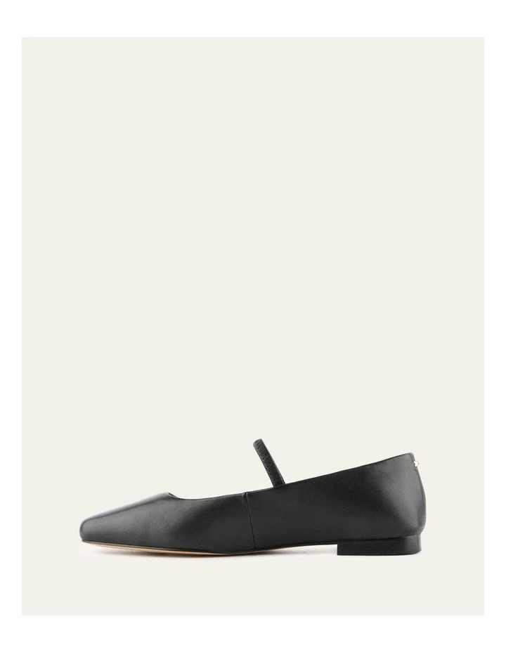 Leather Avery Casual Flats in Black image 6