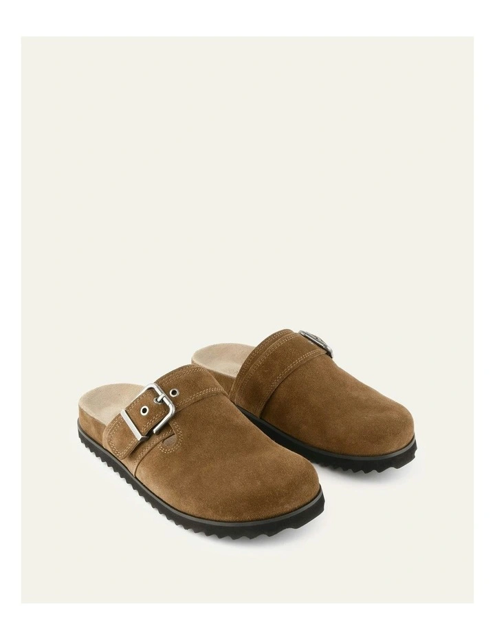 Juno Casual Flats Biscuit in Suede image 3