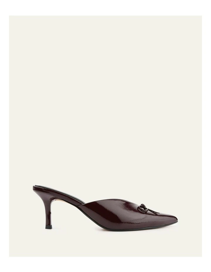 Betsy Mid Heels Merlot Crinkle Patent image 1