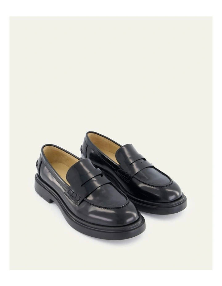 Jarvis Loafers Leather in Black image 3