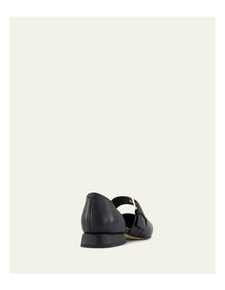 Neela Dress Flats Leather in Black image 5