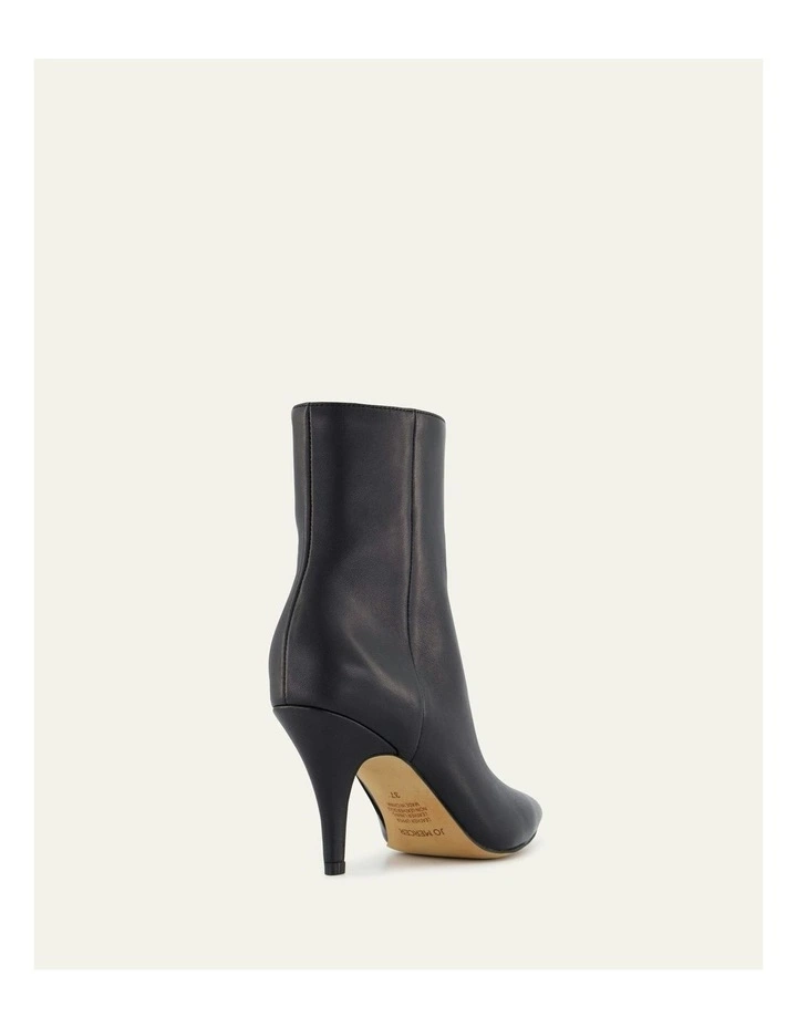 Lottie High Ankle Boots Leather in Black image 5