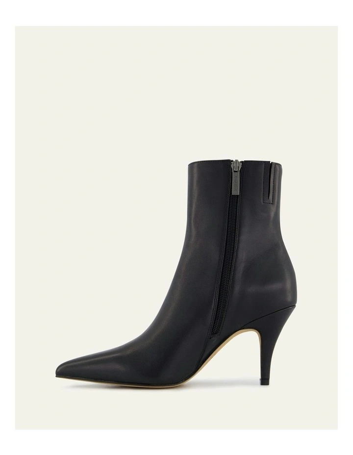 Lottie High Ankle Boots Leather in Black image 6