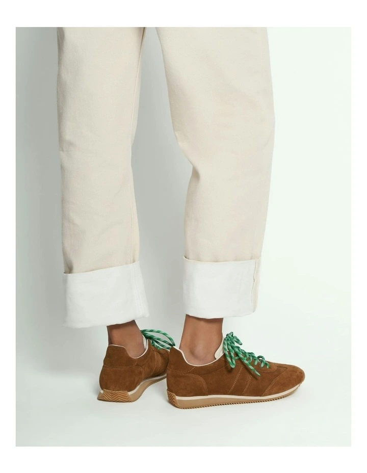 Monty Sneakers Biscuit Suede in Brown image 2