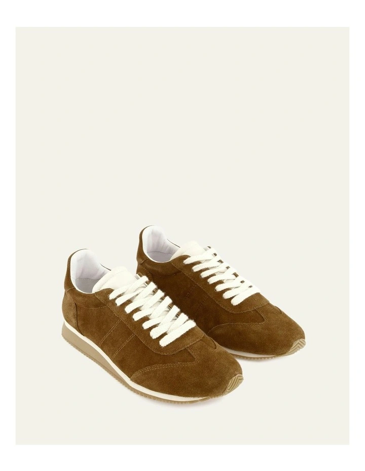 Monty Sneakers Biscuit Suede in Brown image 7