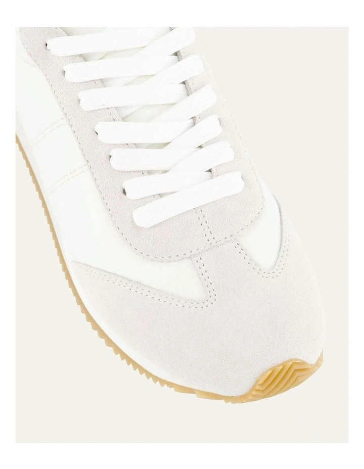Monty Sneakers Leather in White Multi image 3