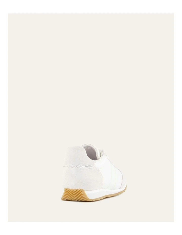 Monty Sneakers Leather in White Multi image 4
