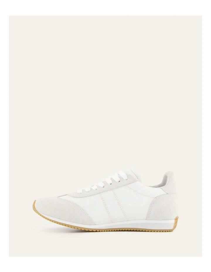 Monty Sneakers Leather in White Multi image 5