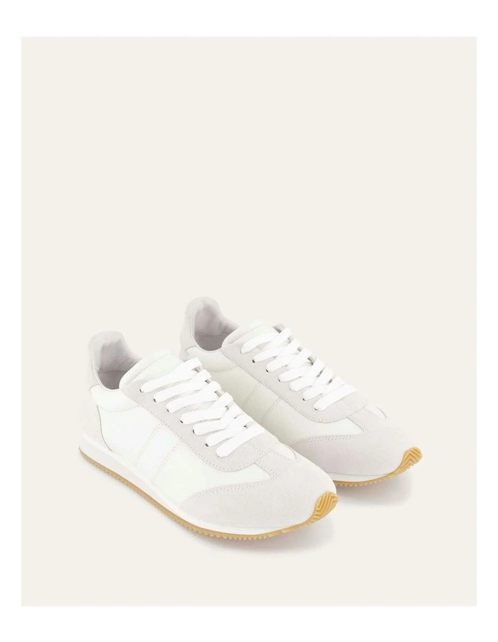 Monty Sneakers Leather in White Multi image 7
