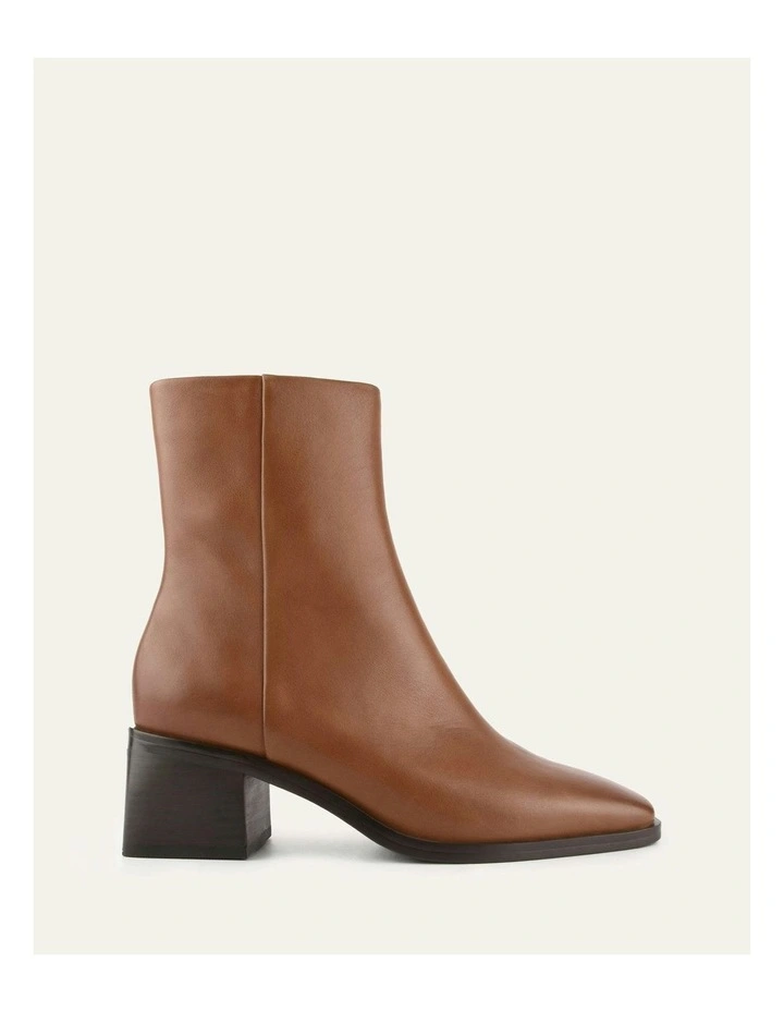 Quade Mid Ankle Boots True in Tan image 1