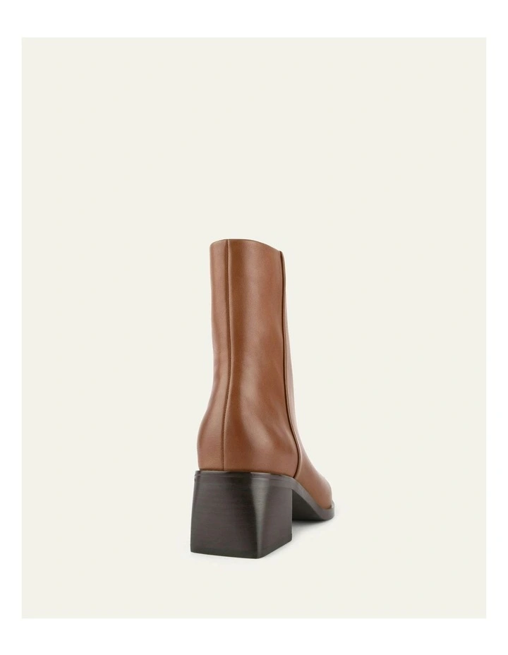Quade Mid Ankle Boots True in Tan image 5