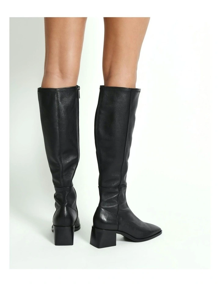 Queenie Knee Boots in Black image 2