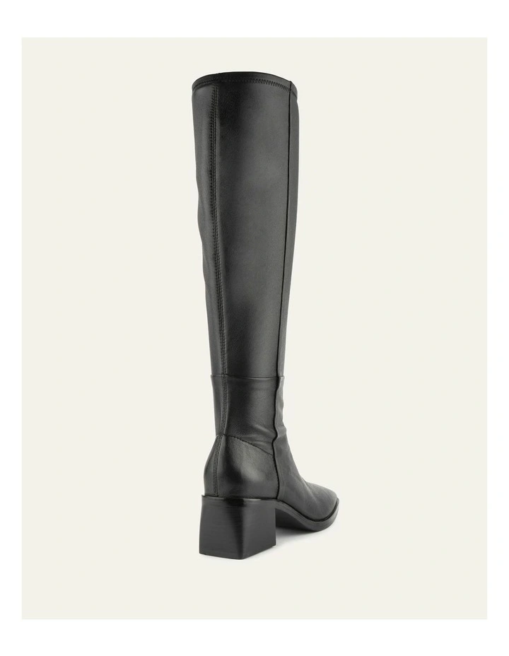 Queenie Knee Boots in Black image 5