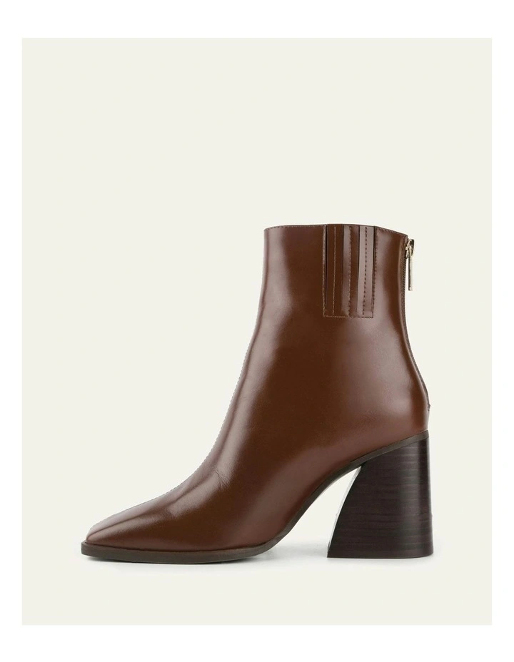 Hattie High Ankle Boots in Chestnut image 6