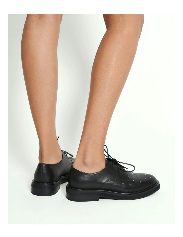 Iker Lace Ups Shoes in Black image 2