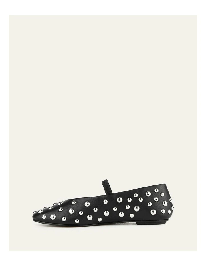 Goldie Casual Flats in Black image 6