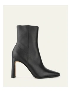 Jemima High Ankle Boots in Black