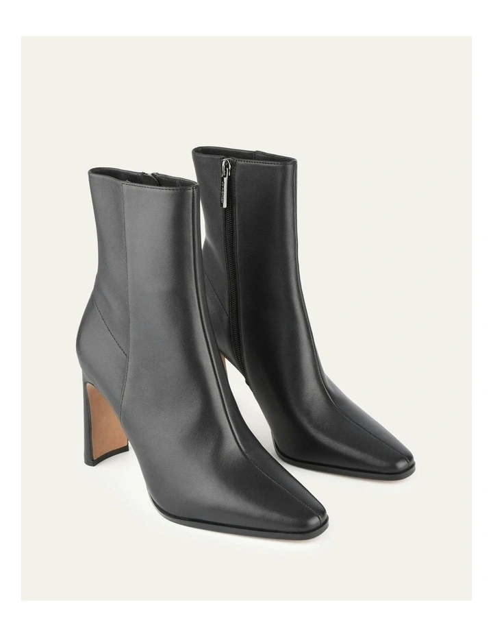 Jemima High Ankle Boots in Black image 3