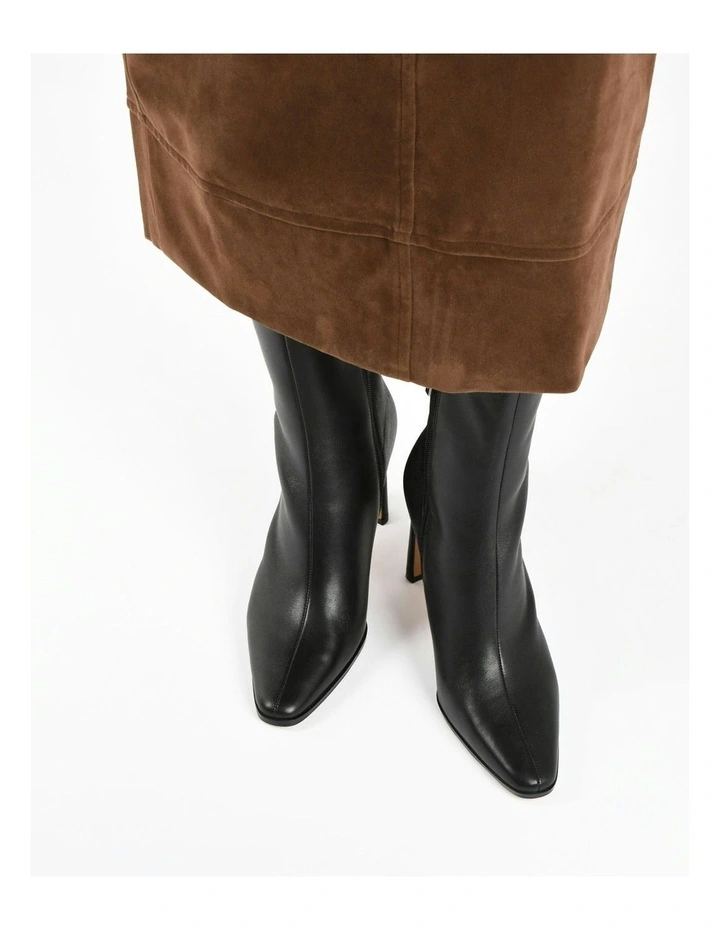 Jemima High Ankle Boots in Black image 7