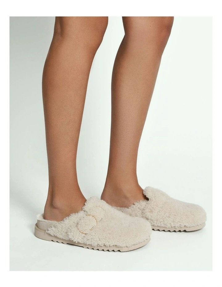 Junie Casual Flats in Cream image 2