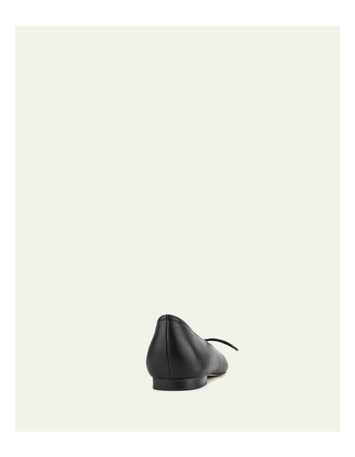 Petal Casual Flats in Black image 5